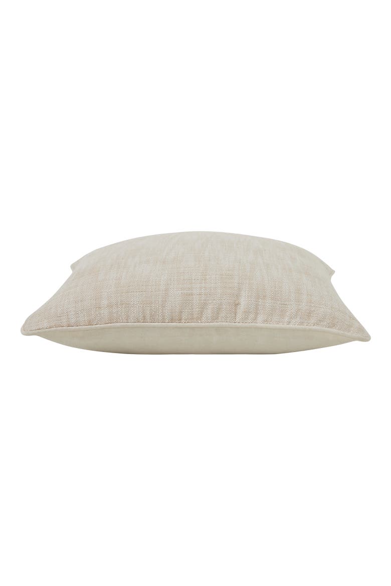 Amal Textured Throw Pillow, Alternate, color, BEIGE