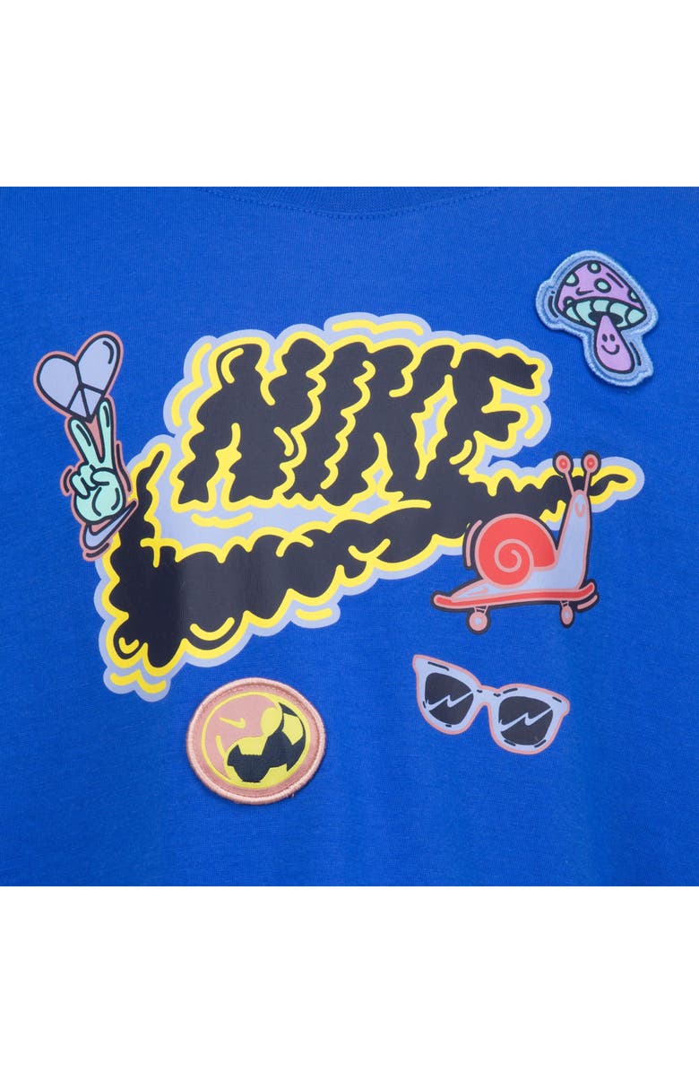 Nike Kids' Appliqué Graphic T-Shirt, Alternate, color, Game Royal