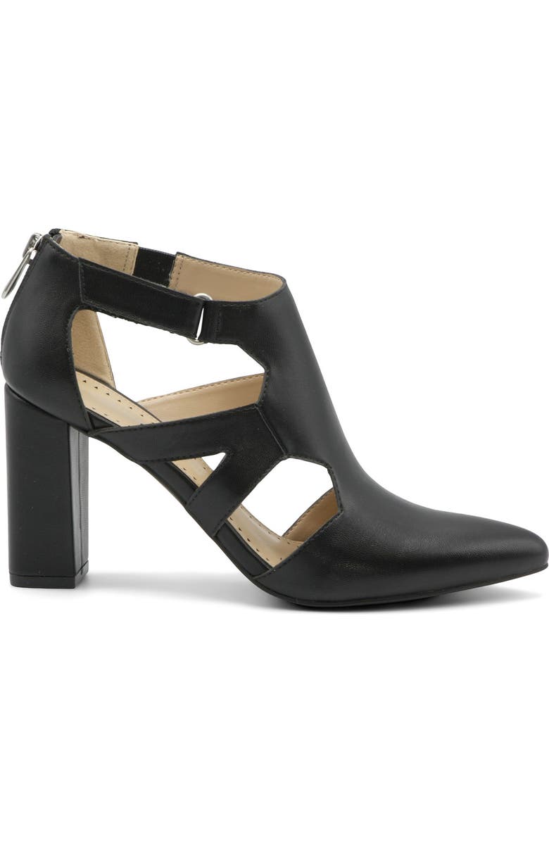 Adrienne Vittadini Nelle Cutout Block Heel Pump, Alternate, color,