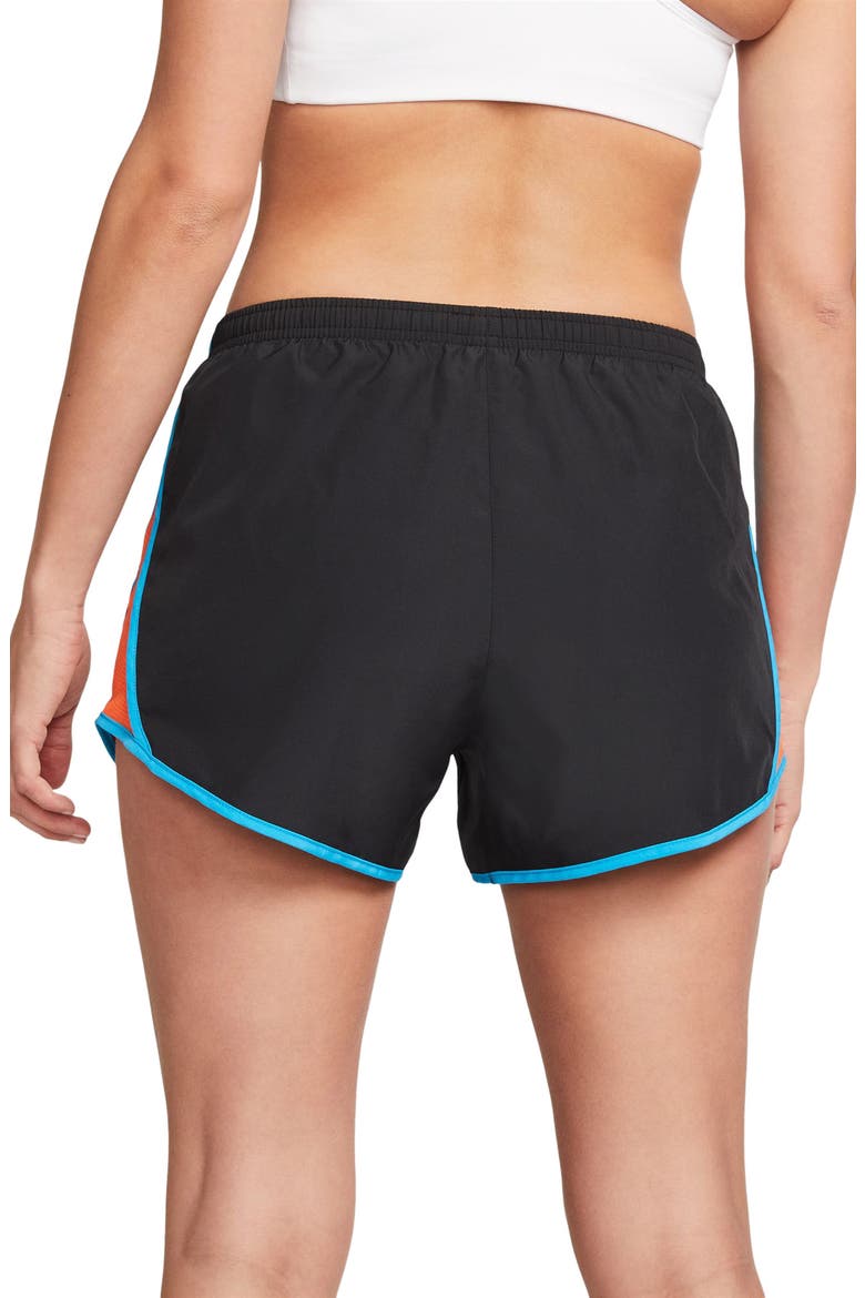 10K Dry Running Shorts, Alternate, color, BLACK/ LASER BLUE