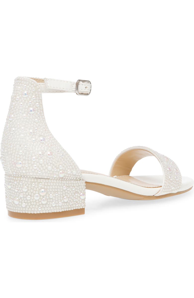 Betsey Johnson Rhinestone Ankle Strap Sandal, Alternate, color,