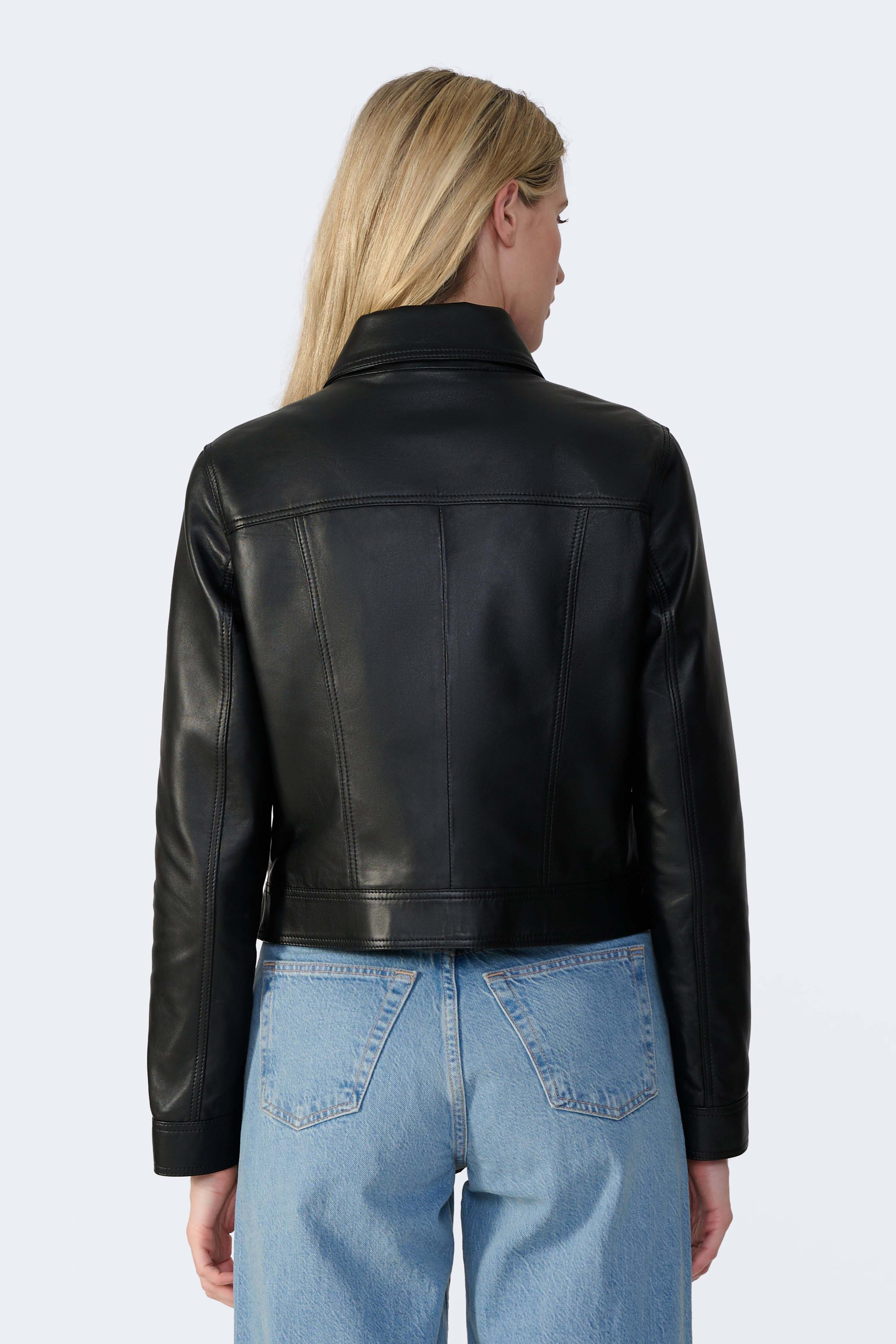 Flora Leather Jacket - image 2