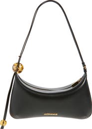 Jacquemus Le Grand Bisou Perle Leather Shoulder Bag