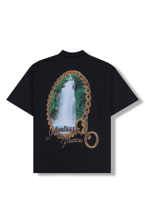 Pleasures Boxy Submission Graphic Polo