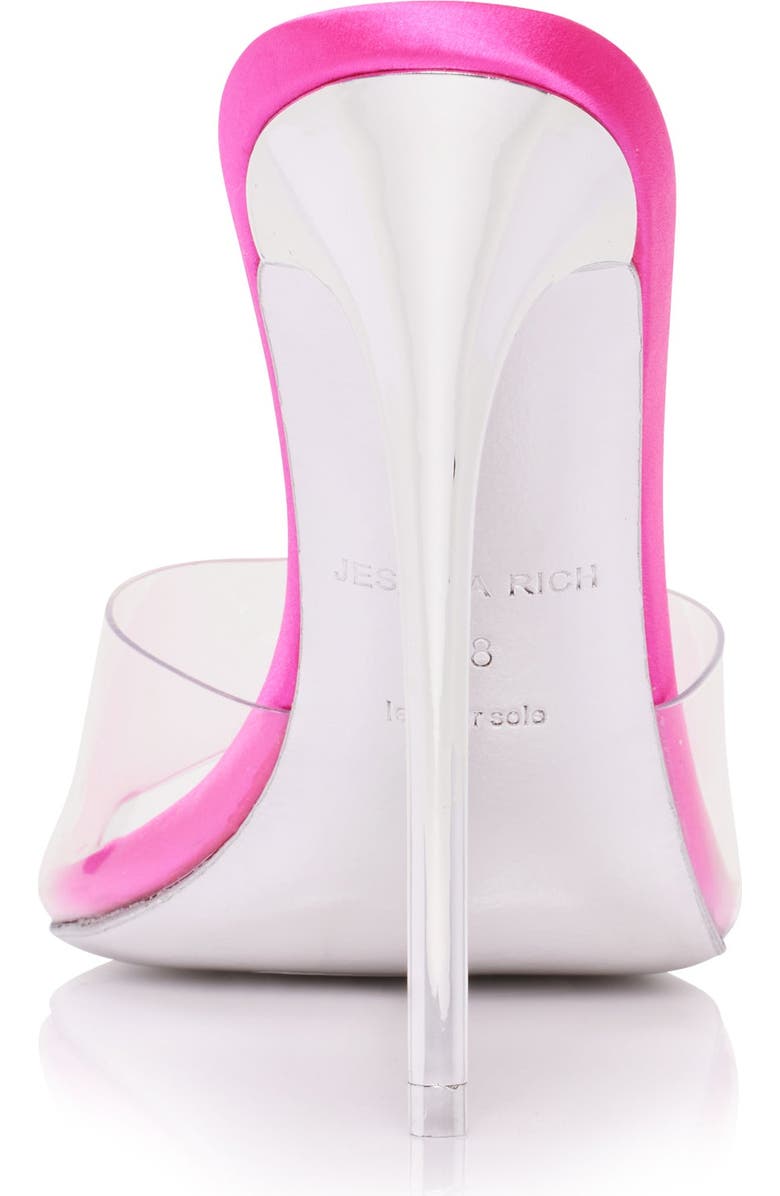 JESSICA RICH Racy Mule Sandal, Alternate, color, Satin Pink