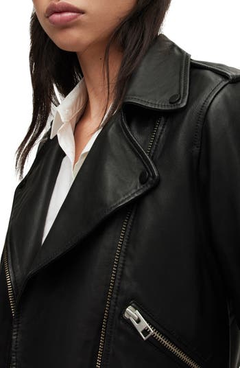 Balfern Leather Biker Jacket
