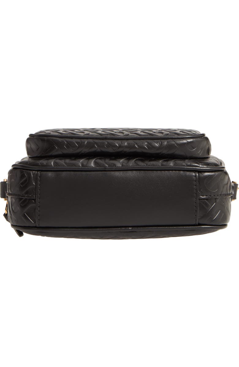 Burberry Small Monogram Leather Camera Bag, Alternate, color,