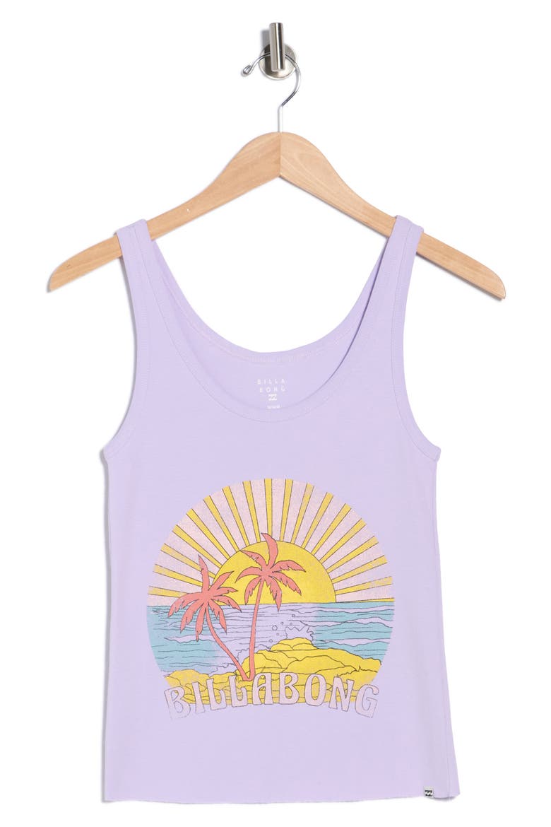 Solar Daze Graphic Tank, Main, color, LAVENDER