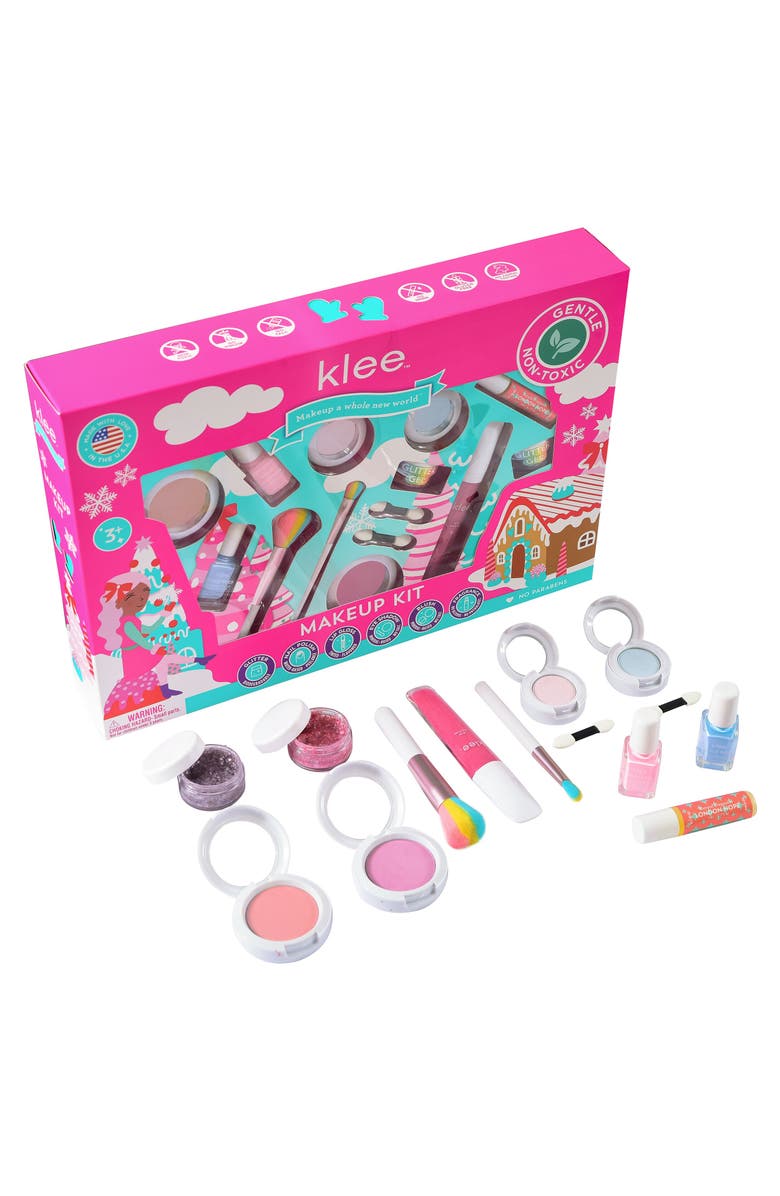 Klee Naturals Glitz Out Loud - Kids' Holiday Mineral Makeup Set, Main, color, Multi