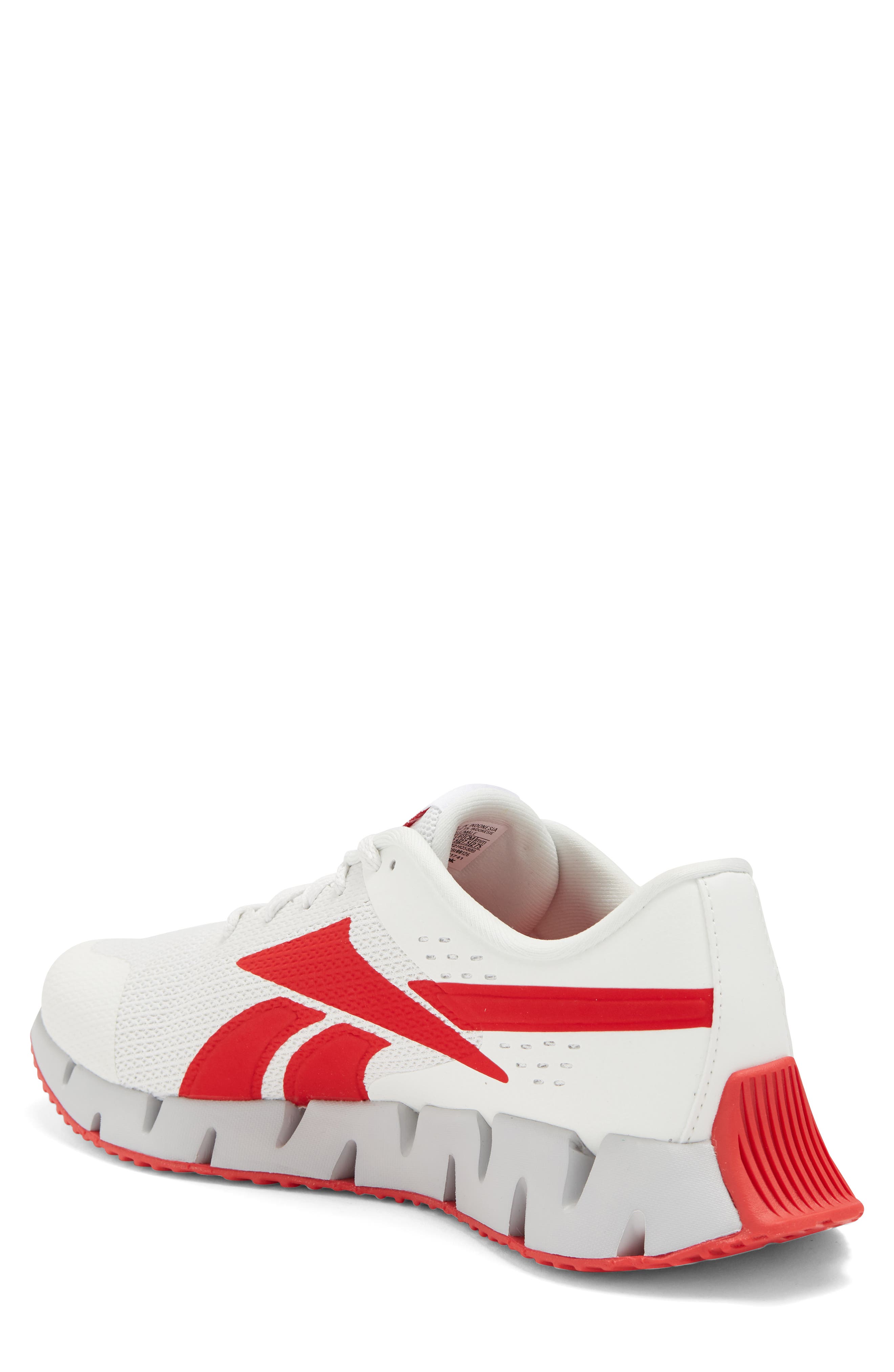 Zig Dynamica 2.0 Sneaker, Alternate, color, PURE GREY / RED/ GREY 2