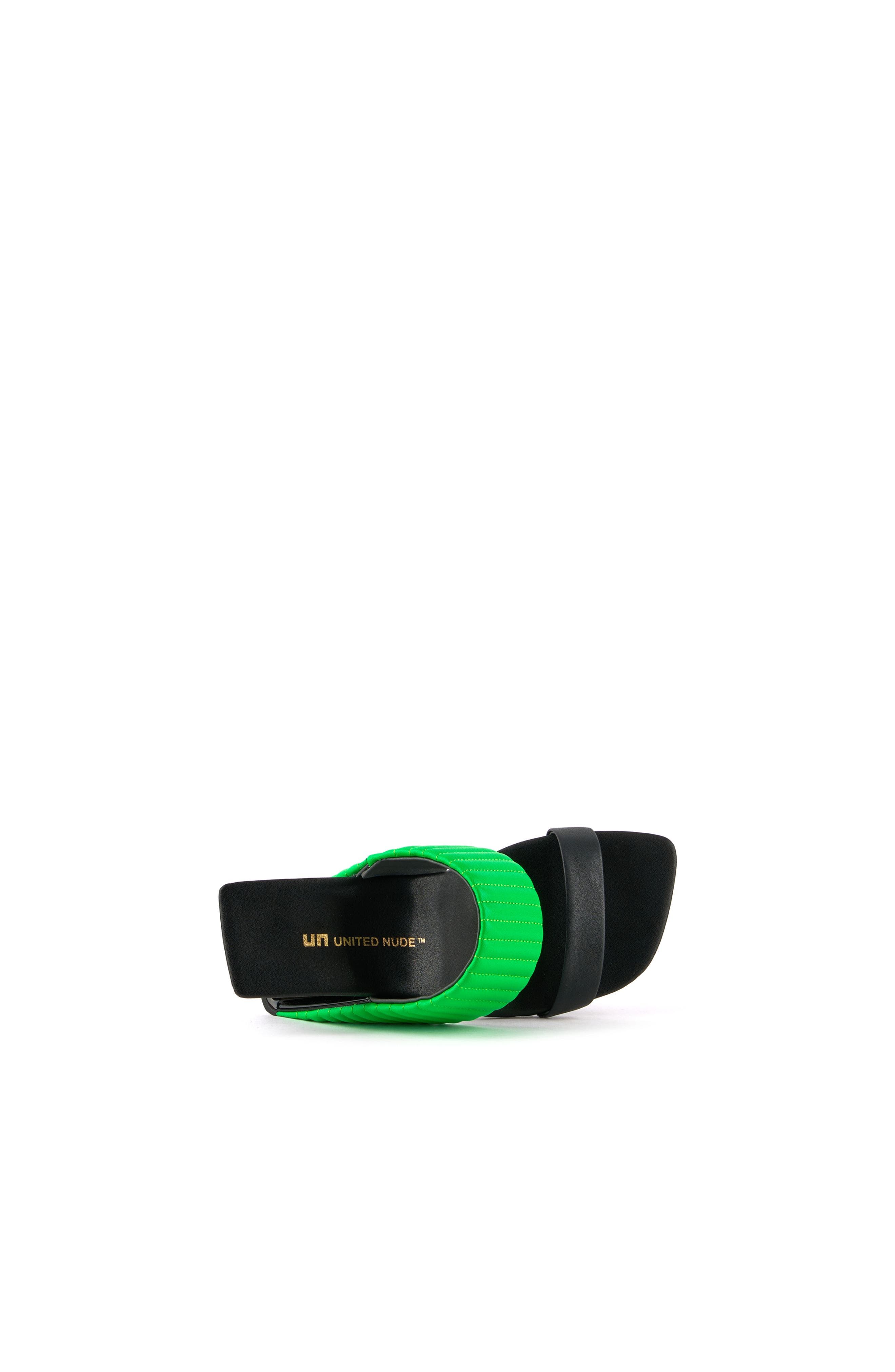 Loop Hi Puffier Sandals, Alternate, color, Fluo Green Puffier