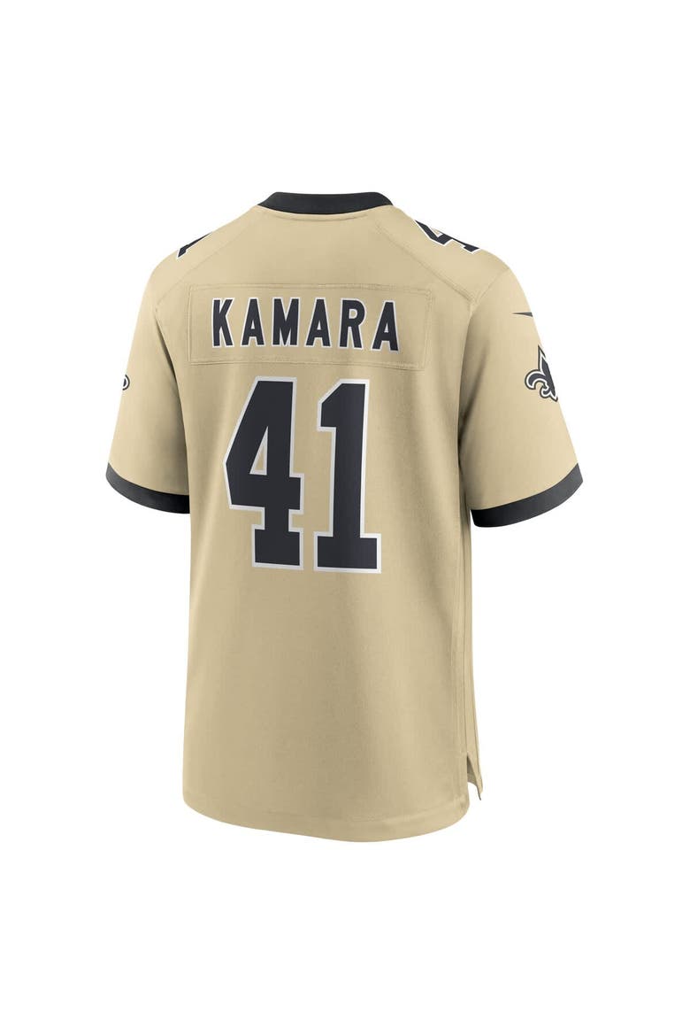 Men's Nike Alvin Kamara Gold New Orleans Saints Gameday Golds Alternate Game Player Jersey, Alternate, color, Gold