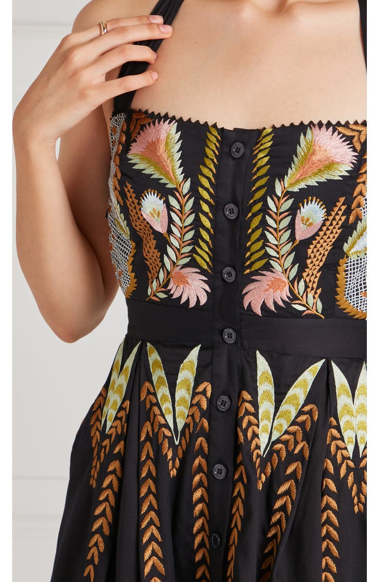 Temperley London Juniper Dress, Alternate, color, Black