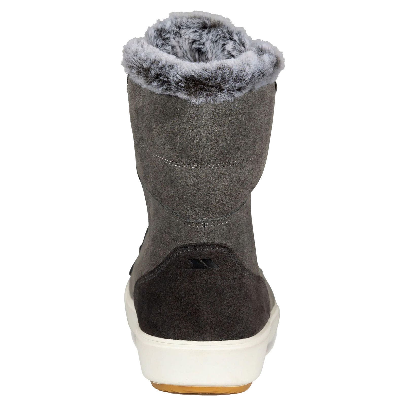 Korinna Suede Lace Up Snow Boots, Alternate, color, Gray