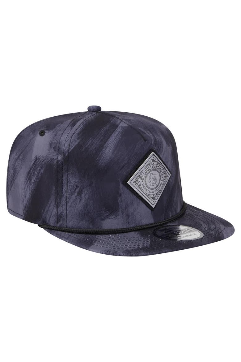 Men's New Era Navy St. Louis Cardinals Printed Golfer Snapback Hat, Alternate, color, Navy