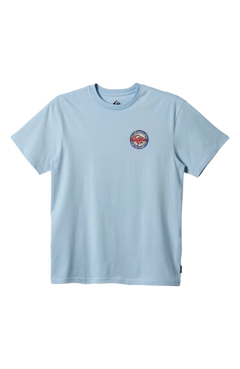Quiksilver Omni Thorns Graphic T-Shirt, Main, color, Skyway