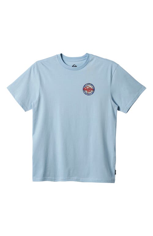 Quiksilver Omni Thorns Graphic T-shirt In Blue
