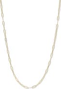 Anzie Mini Paper Clip Chain with Starburst Charm