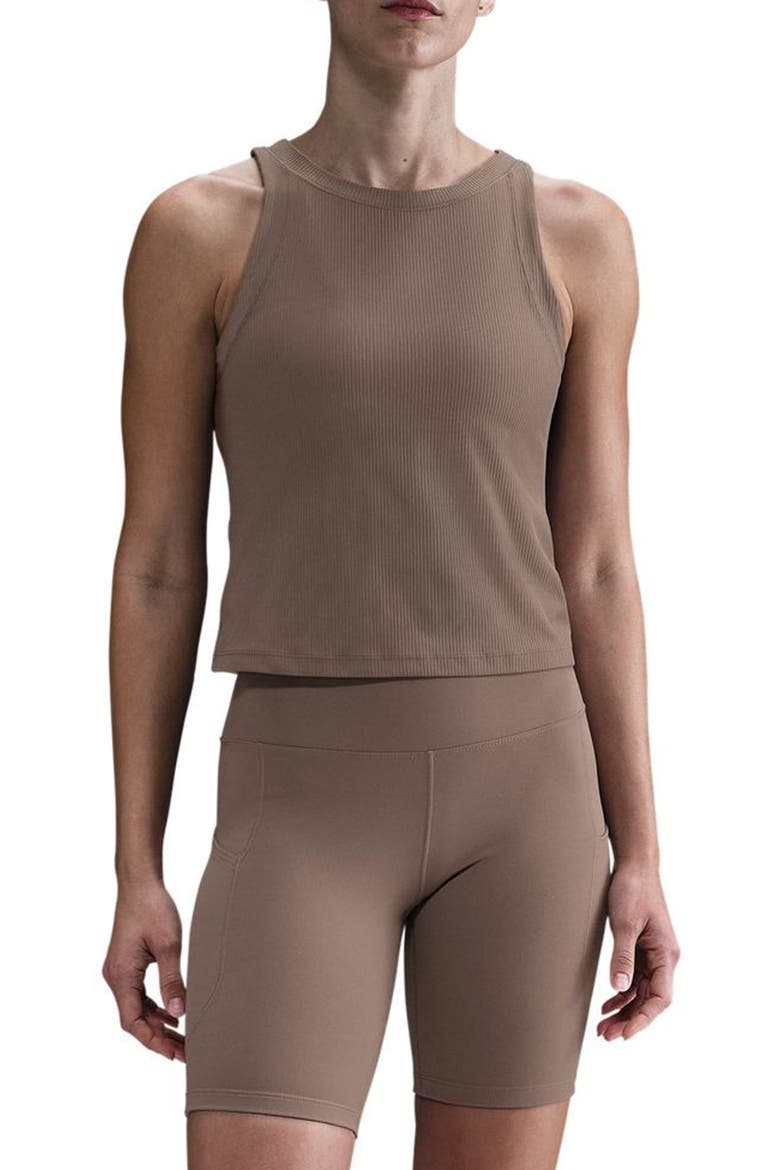 Zenvy Dri-FIT Rib Tank, Main, color, MINK BROWN