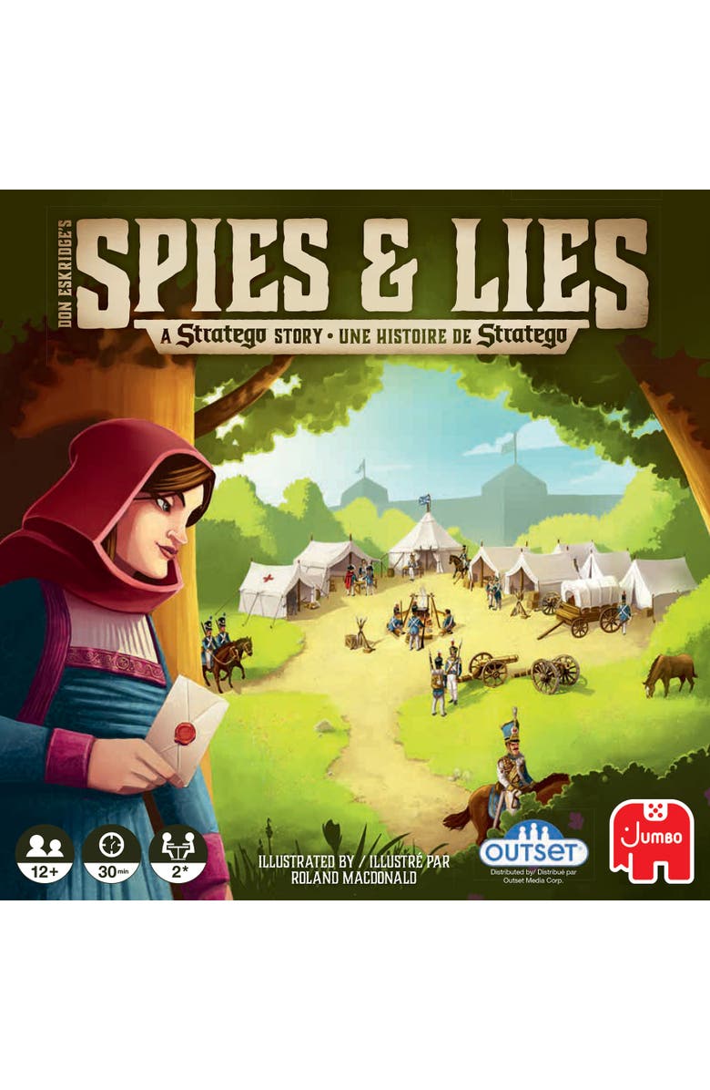 Jumbo Spies & Lies A Strategy Story Board Game, Alternate, color, Multicolored