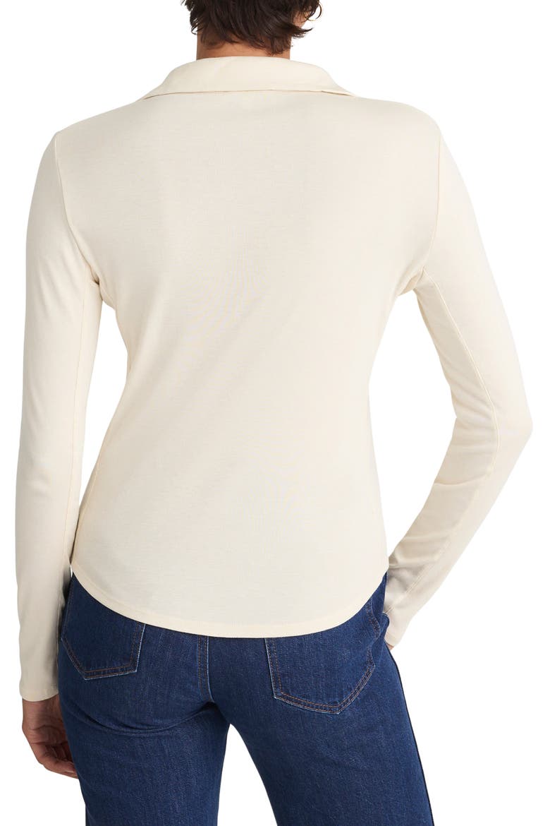 Camp Long Sleeve Button-Up Shirt, Alternate, color, VINTAGE IVORY