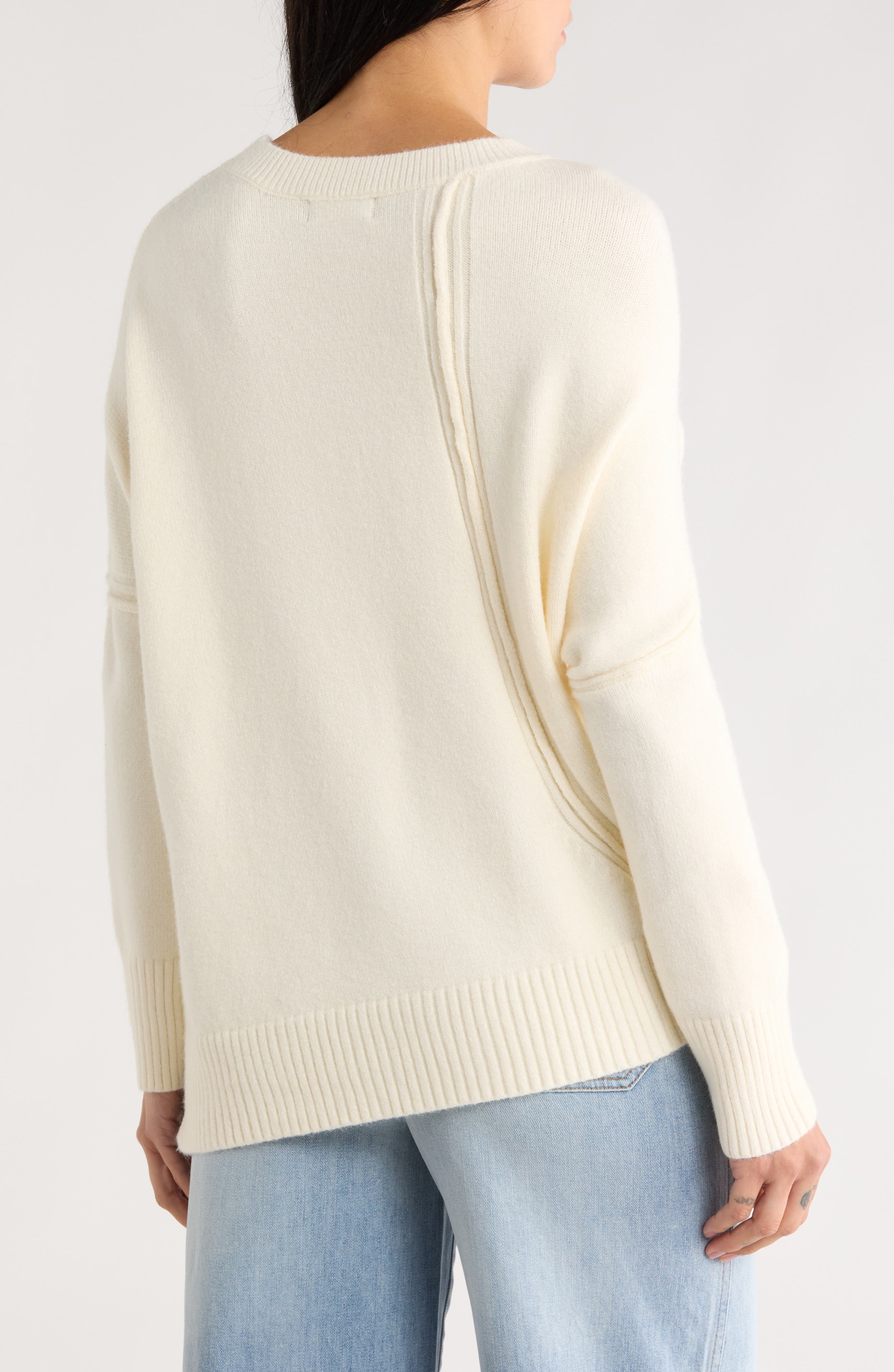 Dolores Asymmetric Hem Sweater - image 4