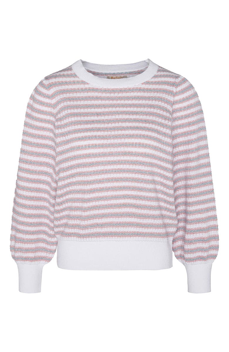 Barbour Thea Stripe Knit Sweater, Alternate, color, 