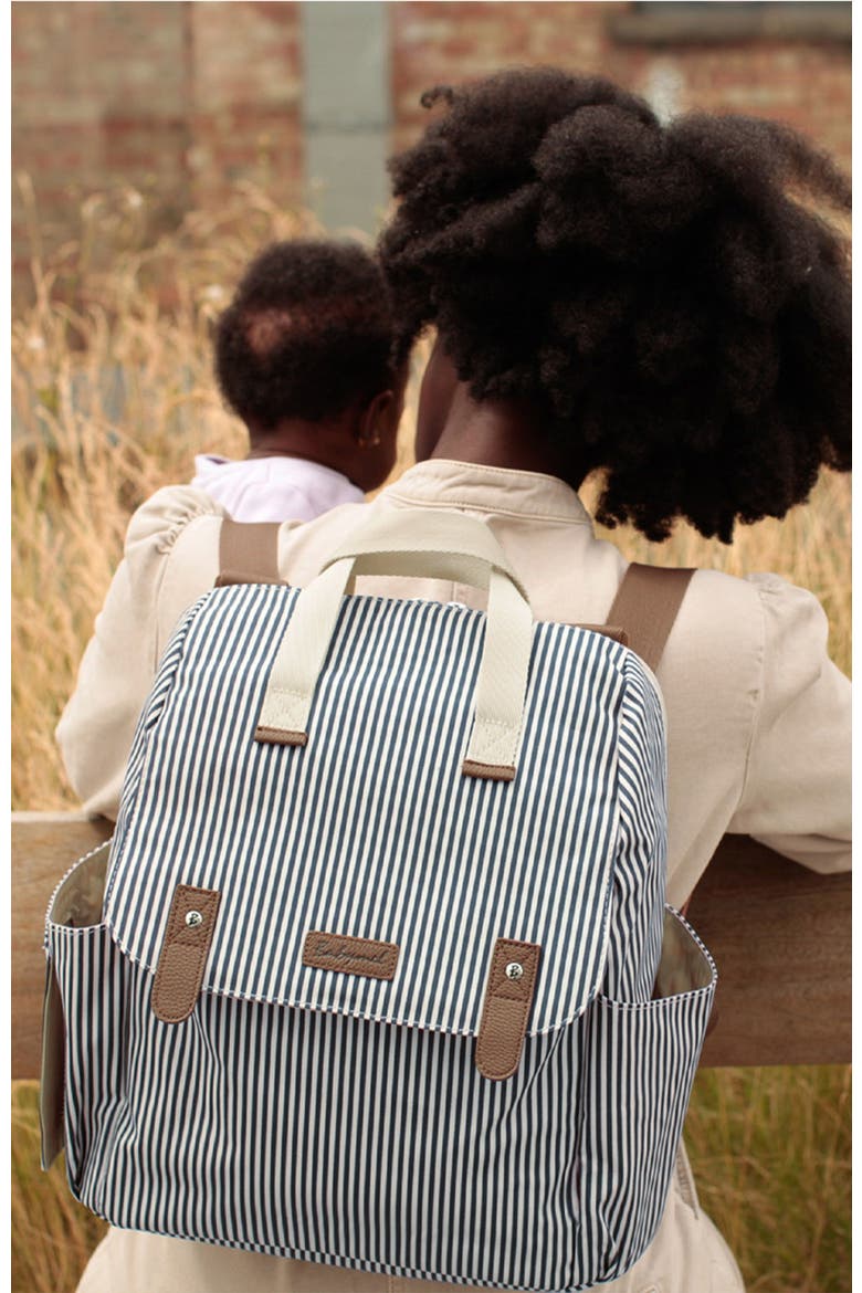 Babymel Robyn Eco Convertible Backpack, Alternate, color, Black