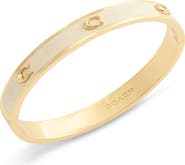COACH Enamel C Hinge Bracelet