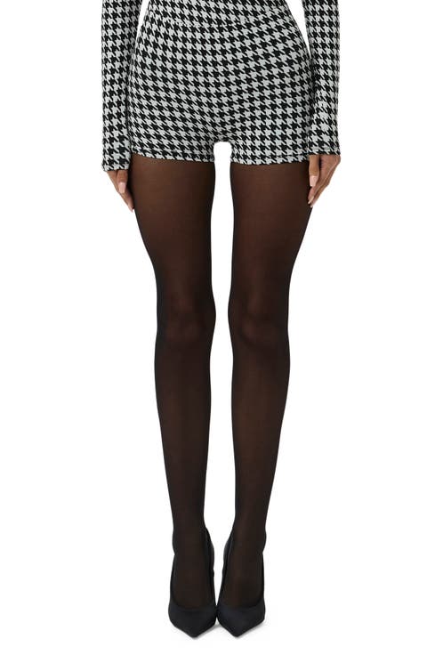 Naked Houndstooth Check Hot Shorts