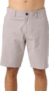 O'Neill Jay Flat Front Stretch Cotton Chino Shorts