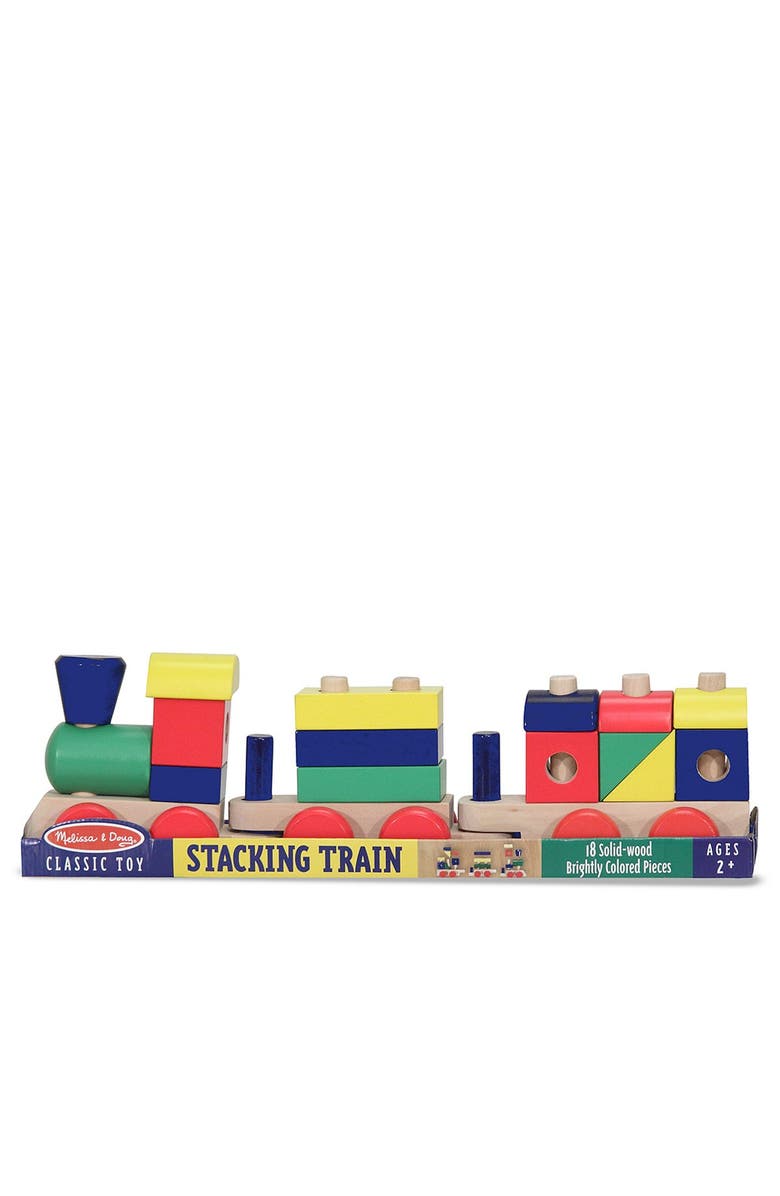 Melissa & Doug Stacking Train, Alternate, color, 