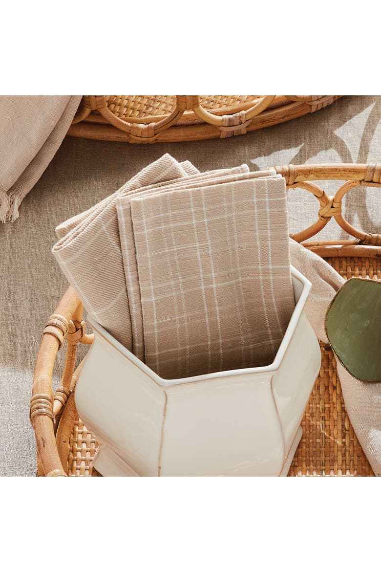 Arch Napkins Set of 4, Alternate, color, Beige