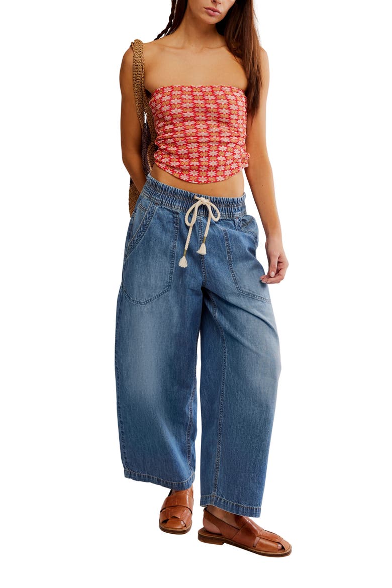Boulevard Floral Cotton Knit Tube Top (Women) | Nordstromrack