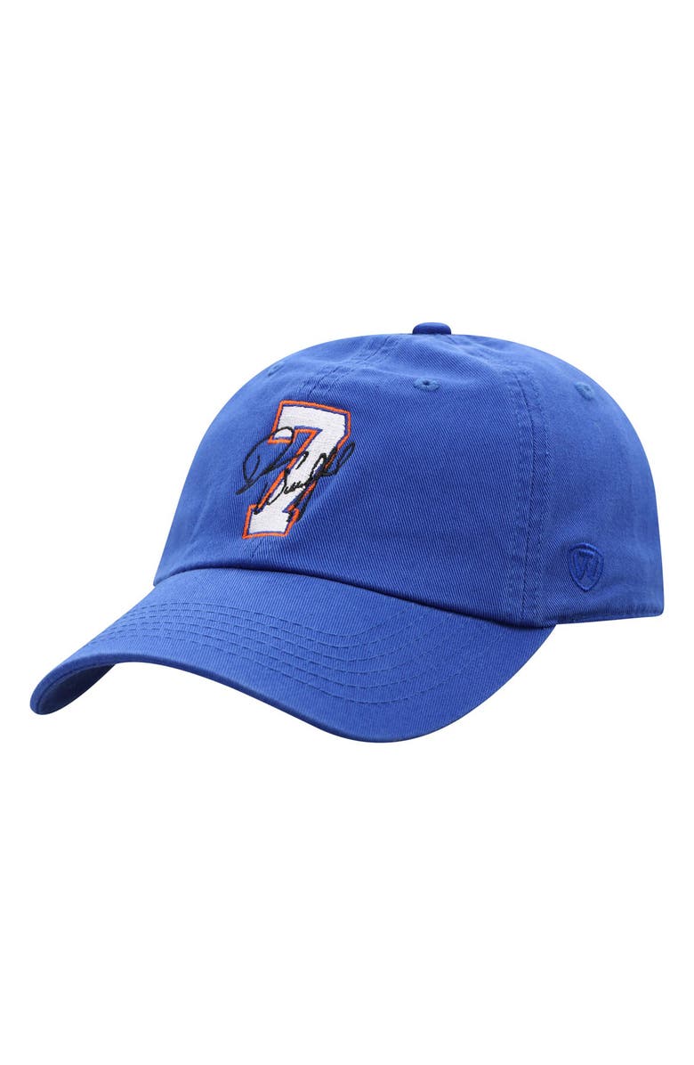 TOP OF THE WORLD Men's Top of the World Danny Wuerffel Royal Florida Gators Ring of Honor Adjustable Hat, Alternate, color, 