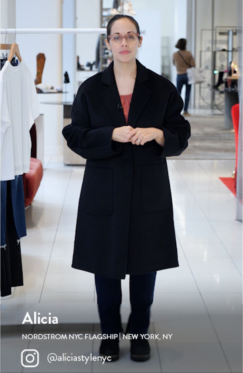 Everest Wool Blend Coat, sales video thumbnail