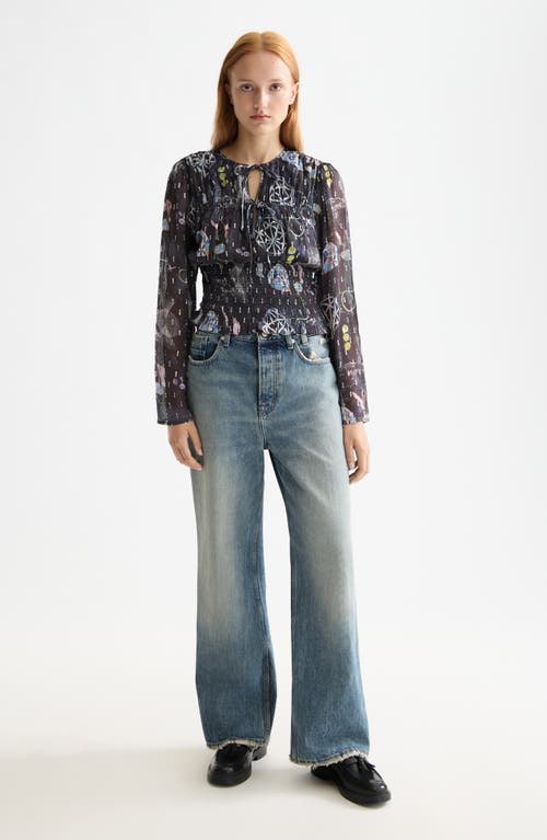 Scotch & Soda The Deep Loose Jeans In Blue
