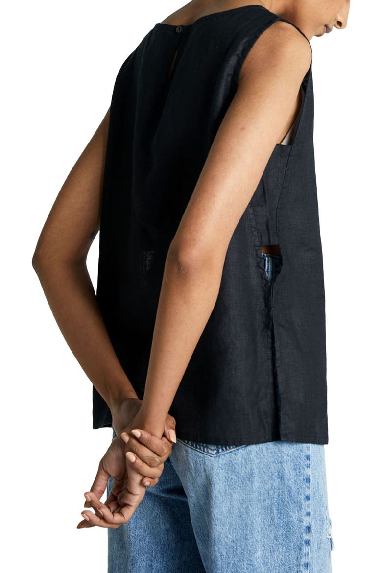 The Back in Business Top, Alternate, color, Black