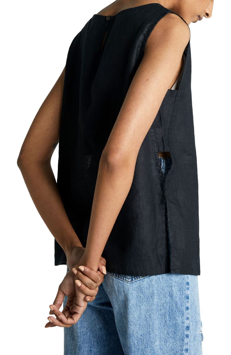 Reistor The Black in Business Top, Alternate, color, Black