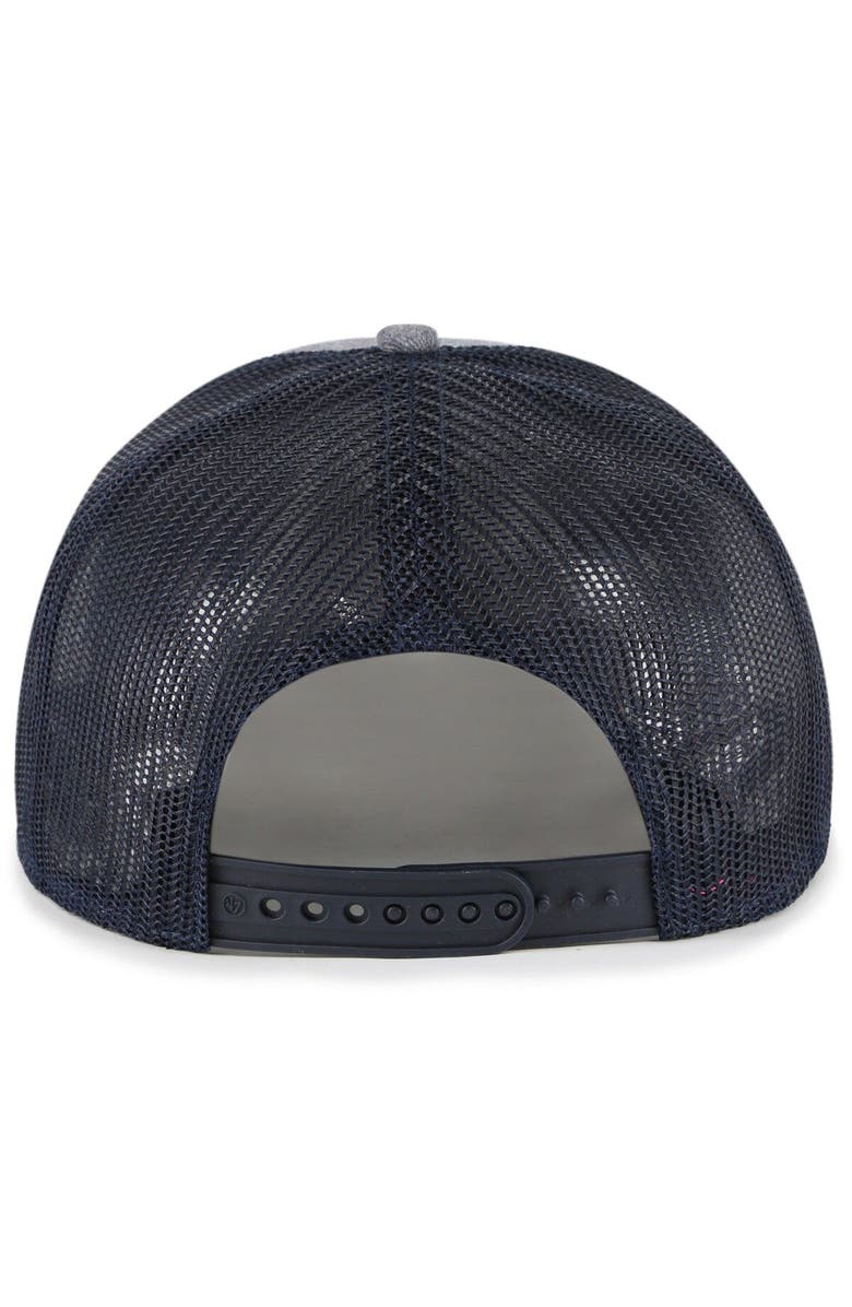 '47 Men's '47 Charcoal/Navy New York Yankees Slate Trucker Snapback Hat, Alternate, color, Charcoal