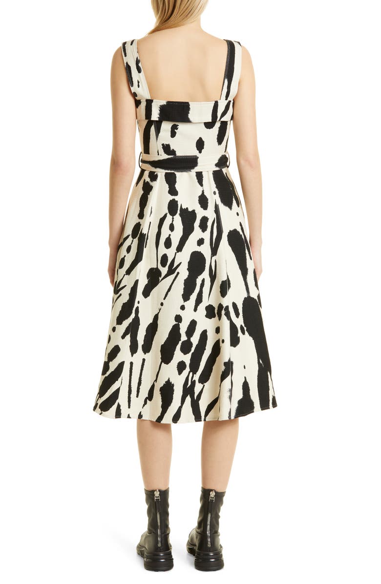 Stine Goya Gina Abstract Print Organic Cotton Dress, Alternate, color,