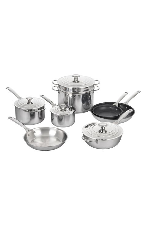 12-Piece Signature Stainless Steel Cookware Set