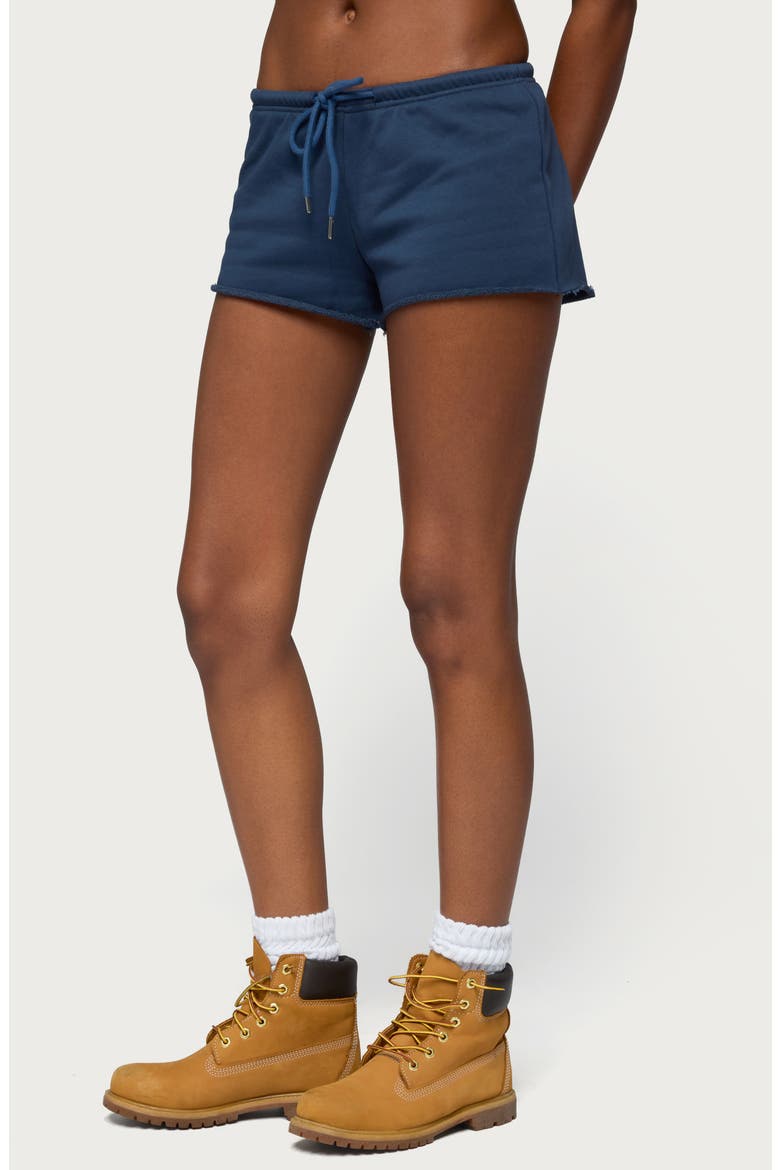Juana Cutoff Shorts, Alternate, color, NAVY