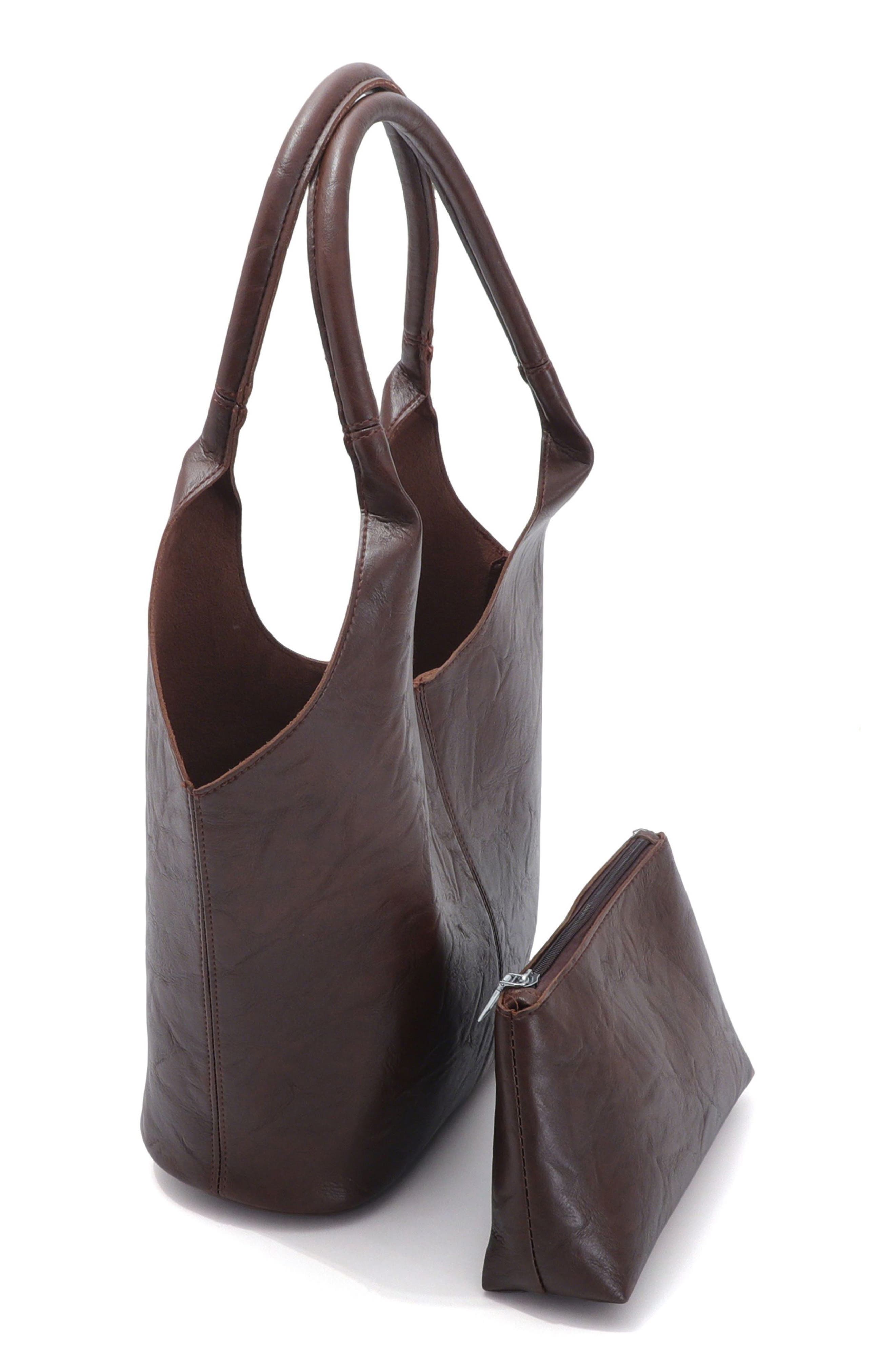 Adornia Top Handle Hobo Bag, Alternate, color, Brown