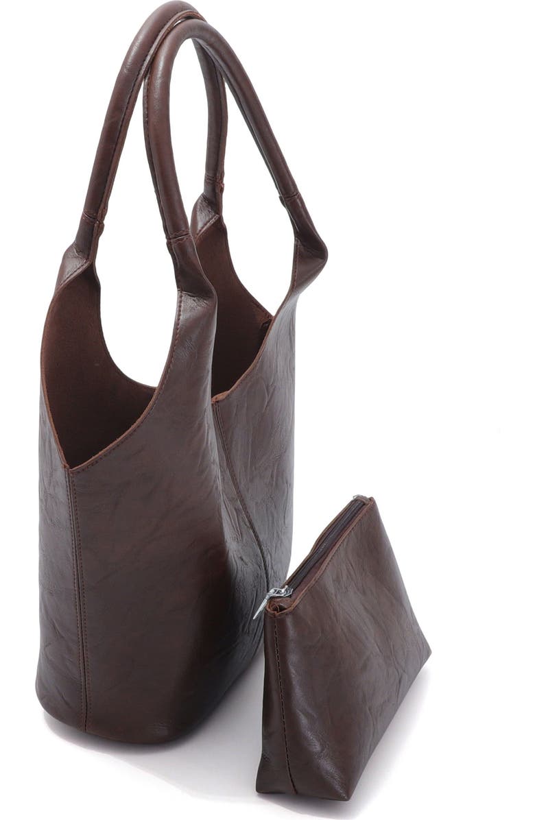 Adornia Top Handle Hobo Bag, Alternate, color, Brown