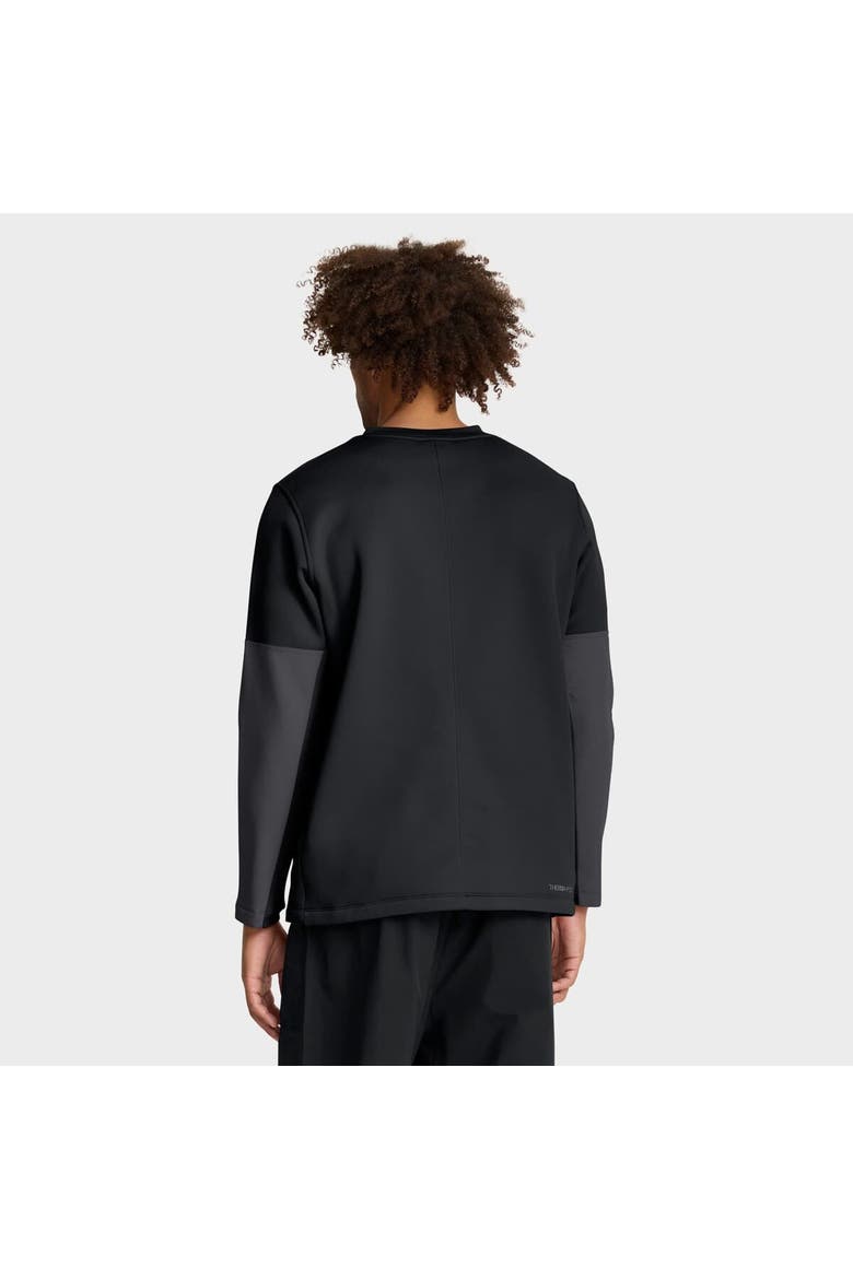 Men's Nike Black LSU Tigers 2025 Sideline Coach Performance Long Sleeve T-Shirt, Alternate, color, Black