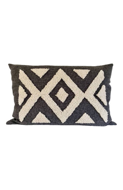 Punch Needle Ndebele Pillow - Cover Only