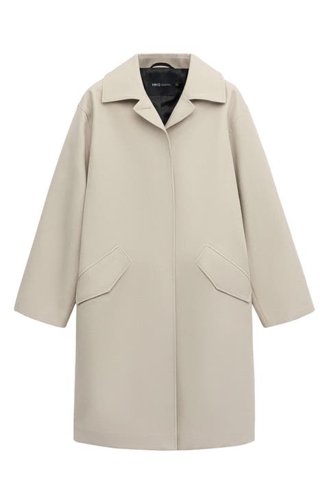 Cotton Twill Trench Coat