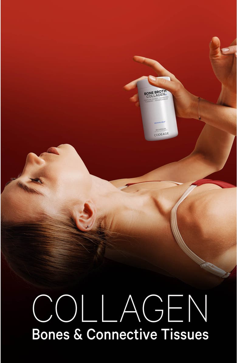 Codeage Bone Broth Collagen Peptides Supplement, Alternate, color, 
