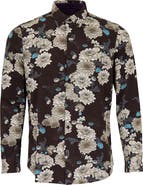 Lords of Harlech Sawyer Knit Button-Up Shirt